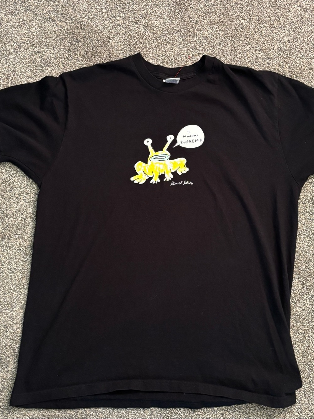 Supreme x Daniel Johnston Frog Tee 2020 (REAL) (Size Men’s Large)